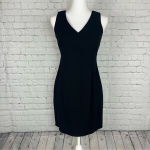 Liz Clairborne Black V-Neck Cocktail Dress